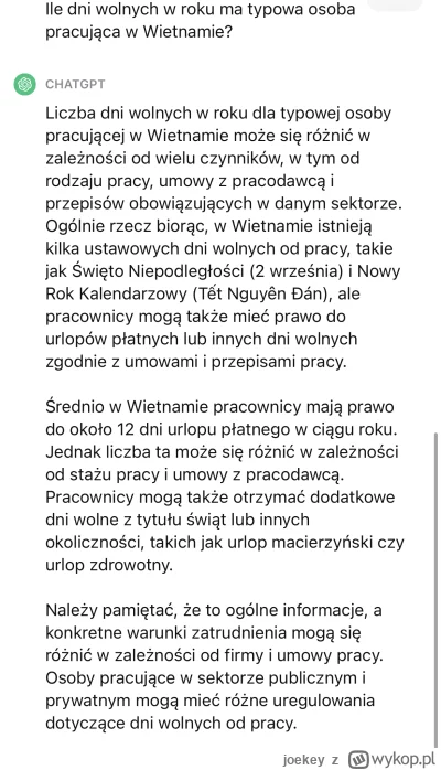 joekey - @klamkaodokna: ostatnie Twoje pytanie mnie zainteresowało i faktycznie nie c...