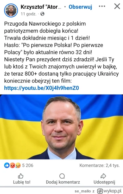 se_mallo - ale się pięknie spłakał ten ulany kacapski parch xddd #polskieonuce #polit...