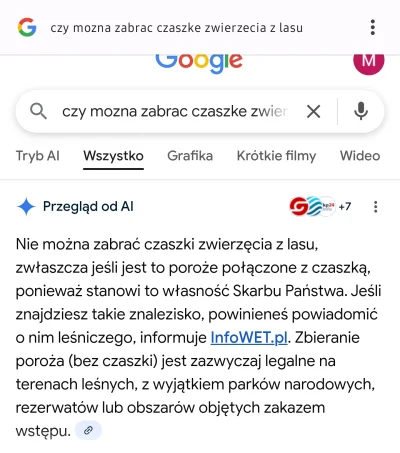 wezsepigulke - @Bagnetemmoimfrancuskim AI takie mądrosci wypluwa. Głupie to, no ale t...