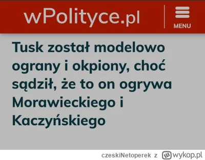 czeskiNetoperek - Walka trwa. Pierwsi partyzanci opuszczają spółki skarbu państwa, po...