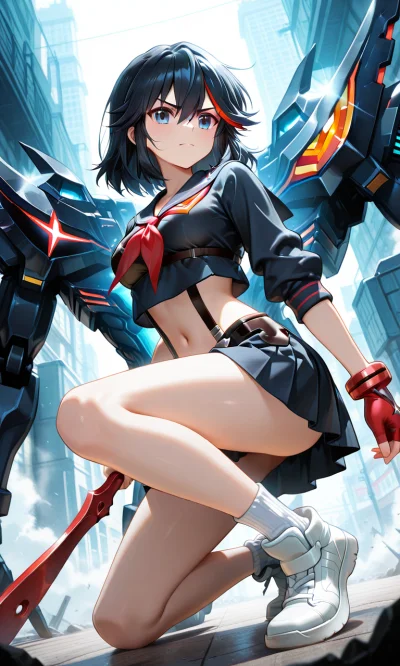 kowalski-codamy - #randomanimeshit  #anime #aiart #animeart #ryuukomatoi #killlakill ...