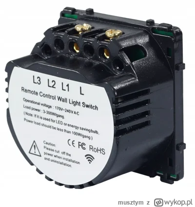 musztym - Mam włącznik z takim tyłkiem. Jak go zresetować i uruchomić tryb programowa...