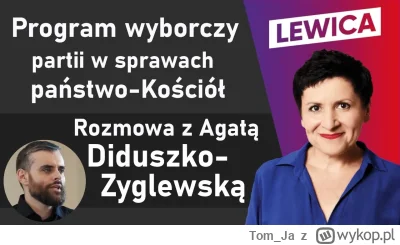 Tom_Ja - Program Lewicy w sprawach państwo-Kościół | Rozmowa z Agatą Diduszko-Zyglews...