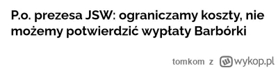 tomkom - Dla zwykłego pracownika restrukturyzacja to kwestia ekonomiczna, dla górnika...