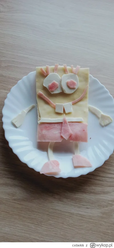 cebekk - Żona: Nie przesadzaj ze śniadaniami dla (córka), bo na tygodniu każe mi robi...