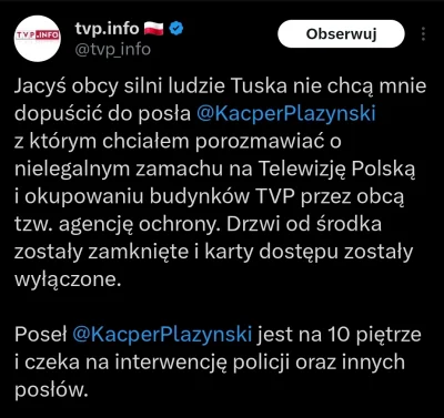 kubossc - Widzę, że Pereira zmienił konto TVP Info, w swoje prywatne. Bardzo profesjo...