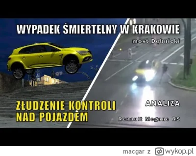 macgar - #peretti #krakow #wypadek

Ciekawa animacja i analiza tego co się stało.