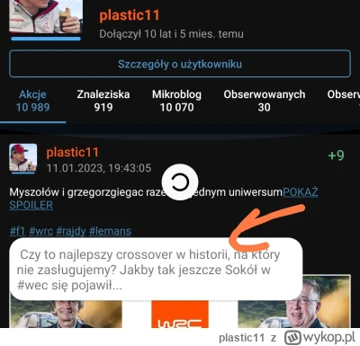 plastic11 - Ej, @wykop! Wiecie, że każdy wykrzyknik tworzy spoiler?
#wykop #nowywykop...