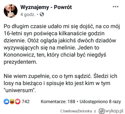 ChwilowaZielonka - ( ͡° ͜ʖ ͡°) #kononowicz