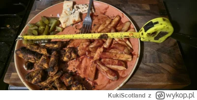 KukiScotland - @KukiScotland: nie dojad huop 80 cm ma talerz XD . Przesadziłem ze zro...