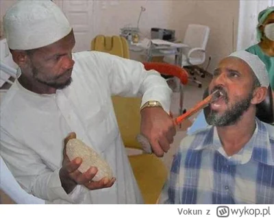 Vokun - @thomeq: Żadne wykształciuchy nie będą mu leczyć zębów! Zrobi tak jak jego pr...