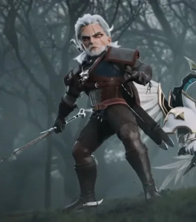 Krs90 - Jeszcze ten Geralt-chan xD