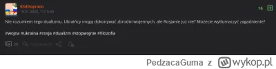 PedzacaGuma - @B3diSoprano: ale po co popełniać zbrodnie wojenne ,czy zabijać ludzi? ...