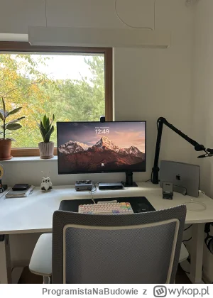ProgramistaNaBudowie - @puto mam 176. Dół monitora mam na 14 cm, górę na 56 cm. Lepie...