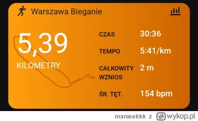 manieekkk - Elo, dołączam do #biegajzwykopem Przy okazji testując pierwszy bieg z Gar...