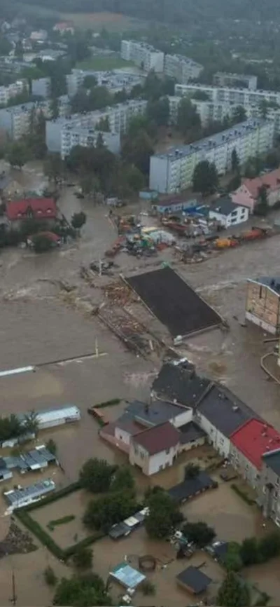 matixrr - >most został przerwany trwa dramat mieszkańców, woda wdziera się do centrum...