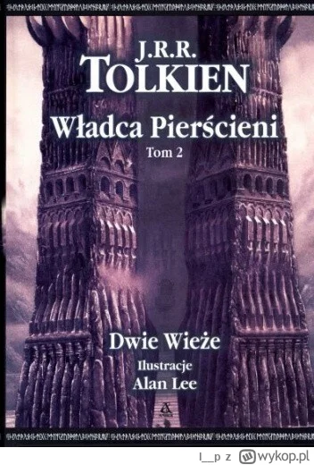 l__p - 288 + 1 = 289

Tytuł: Dwie wieże
Autor: J.R.R. Tolkien
Gatunek: fantasy, scien...