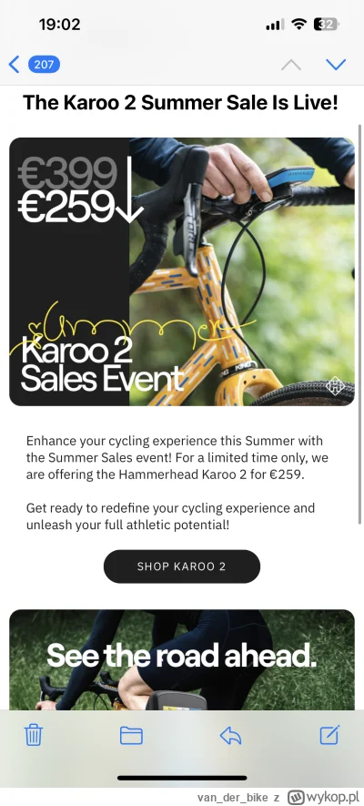 vanderbike - Dobra cena na Karoo2 w oficjalnym sklepie - 259 euro
#szosa #rower #karo...