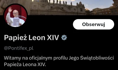 huopisko - ej wiedzieliście że nazwa oficjalnego konta papieża na Twitterze to Pontif...