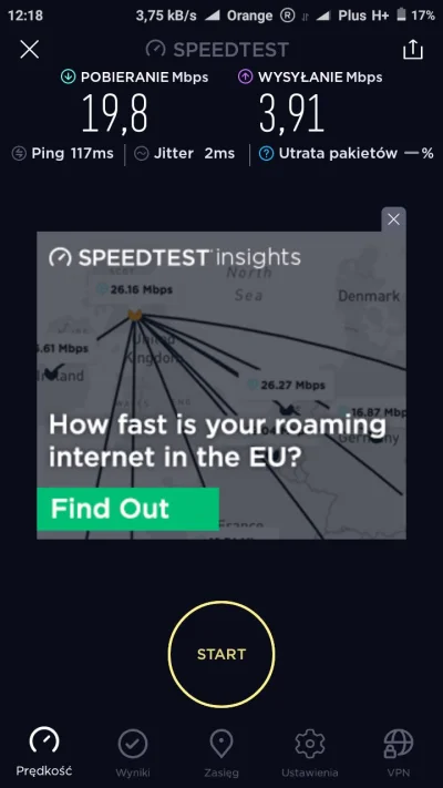 KaluHeHe - @Specjalista_Plus porobione więcej speedtestow i macie przeokrutne wachani...
