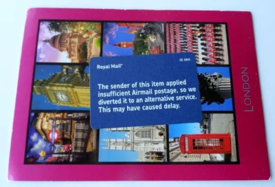 wykop - Dziękujemy naszym fanom z Royal Mail za pomoc w dostarczeniu pocztówki :-)

#...