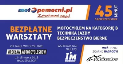 Adonix - @JareQ: właśnie. we Wrocławiu będą w ten weekend targi motocyklowe. Może się...