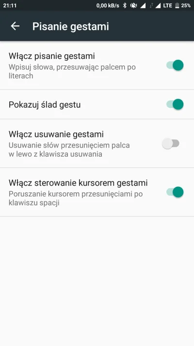 goromadska - Trzeba miec klawiature z google i wlaczyc w opcjach pisania gestami co w...