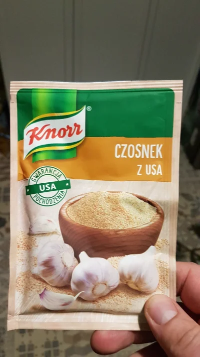 pogop - Możesz mieć w kuchni czosnek granulowany, ale przy moim czosnku z USA z gwara...