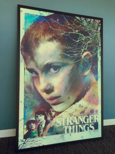 torskee - Z okazji premiery drugiego sezonu Stranger Things. Plakat prosto od Tomka O...