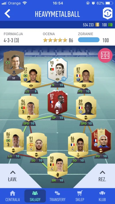 Fabinho - Jaką ikonę na CAM polecacie? Ten Rui Costa słaby. #fut