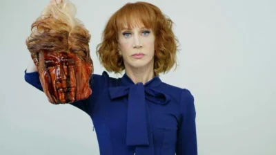 ciachostko - O jak żenadłem, Kathy Griffin, która niedawno robiła sobie zdjęcie z zak...