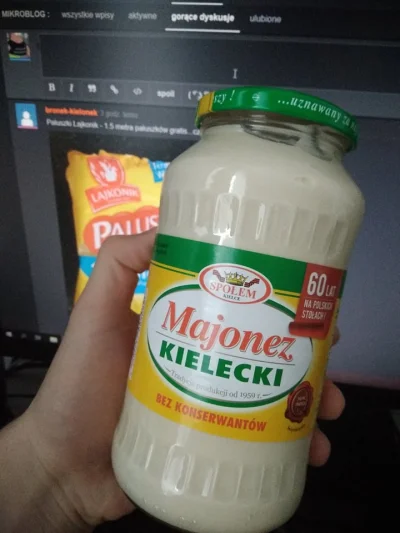 M.....z - #rozdajo tego beznadziejnego podproduktu majonezopodobnego 
gardzę #Kielce...