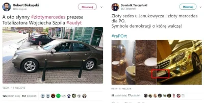 Thon - "Audyt" rządu Po-PSL
 Audyt rządów PO-PSL: Złoty Mercedes za pieniądze podatni...