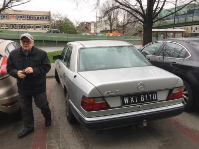 nalejmizupy - Dzisiaj złapałem W124 na czarnych jak parkował koło mojej pracbazy. Od ...