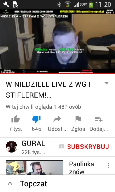 rafonixjestbityxd - haha plastusiu skoncz tego streama i nie osmieszaj sie. Nie ma na...