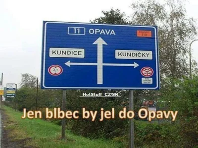 Maciek5000 - #czeskiememy

Tylko głupek jechałby do Opawy