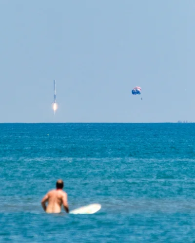 spion999 - Surfer, morze i lądowanie skoczka na tle Falcon 9 - co jeszcze jest potrze...
