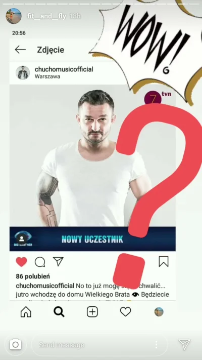 Twojastrata - LOL! wzięte z instastory karyny #bigbrother