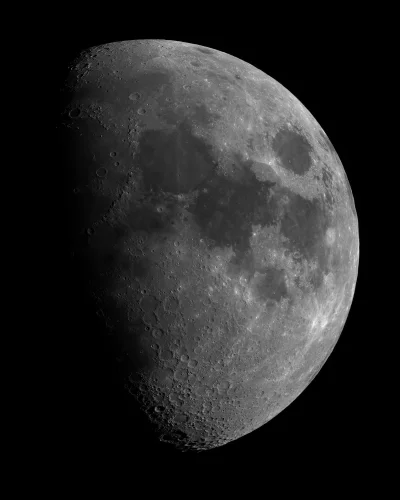 namrab - Wczorajsza fotka Księżyca, tym razem trochę mała (2100x2625), nie dało się w...