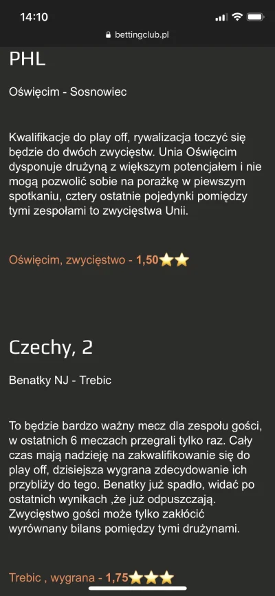 BettingClub - Sporo nowych typów na dzisiaj
#bukmacherka