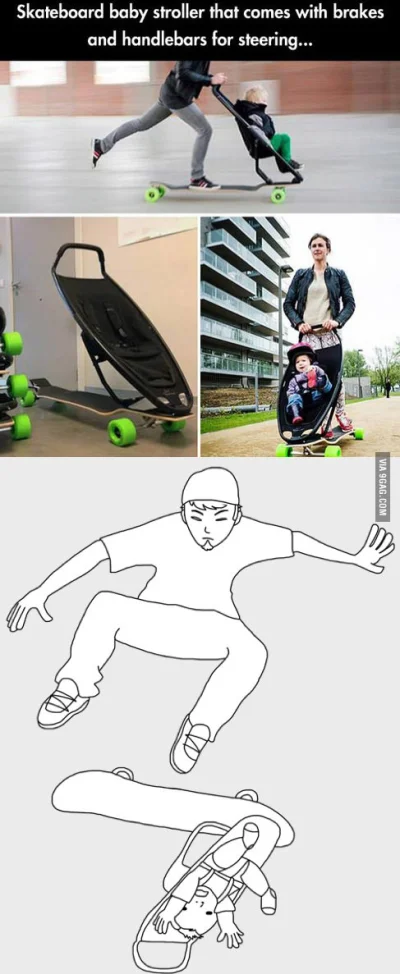 MamGlupiNick - #humor #heheszki #humorobrazkowy #zonabijealewolnobiega #skateboarding