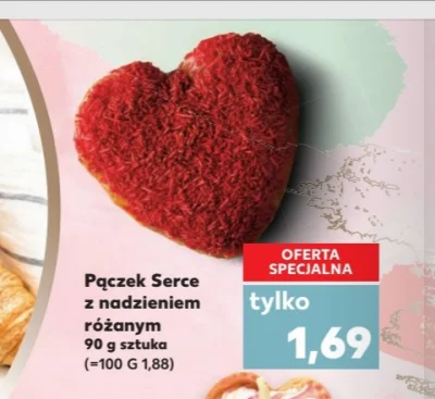 Altru - #oszukujo #kaufland #jedzenie #walentynki

Tak pączkowe serce jest reklamow...