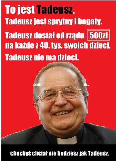 przemek-zkielc - Bądź jak Tadeusz...
#bekazprawakow #heheszki #katoliban