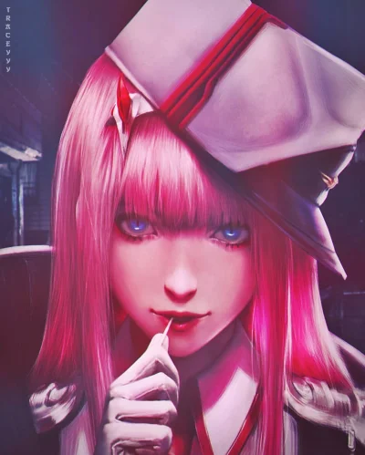 k.....i - #codziennazerotwo #randomanimeshit #animeart #darlinginthefranxx #zerotwo #...