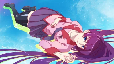 Jimp - #randomanimeshit #monogatari #senjougahara #senjougaharahitagi @joookub