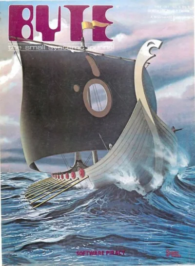 w.....z - Cover of Byte, 1981, by Bob Tinney.

#byte #80s #okladki #retro #czasopis...