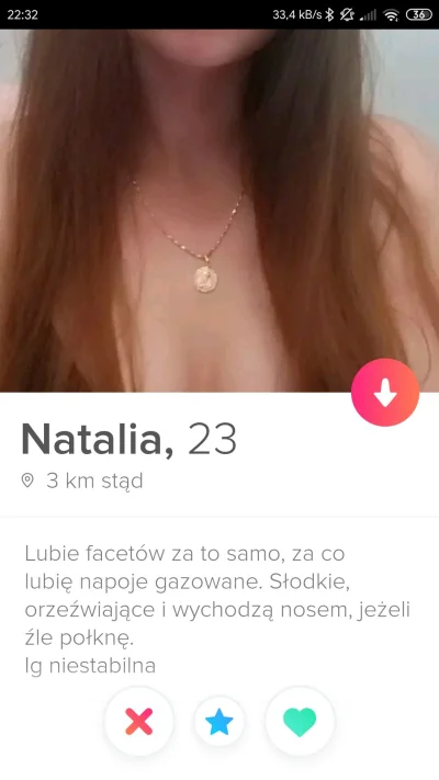 muskel - #tinder 
Nawet śmiechłem