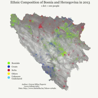 TerapeutyczneMruczenie - Mapa etniczna Bośni i Hercegowiny

#kartografiaekstremalna...