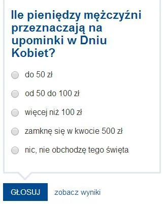 morchol - Serio, aż tak trudno jest nie #!$%@?ć ankiety w internecie? Przykład z troj...