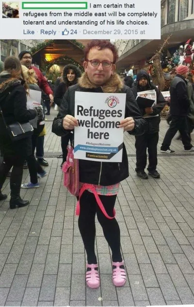 Picfan - @AndyMoor: @Andrzejku1998: ja neuropków pro refugees widzę tak
